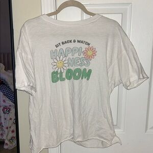 Aerie Soft White Tee size XS